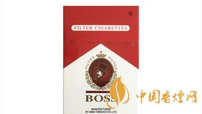 老板香煙多少錢一盒_緬甸BOSS(老板)香煙價格表圖