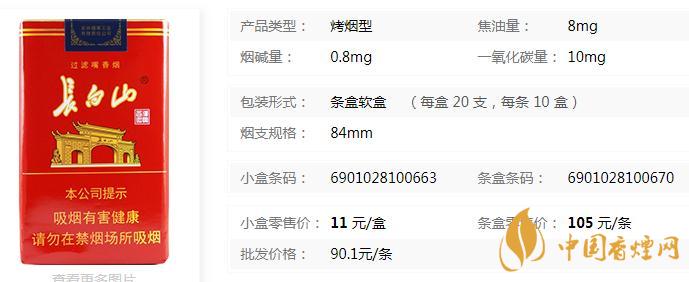 長(zhǎng)白山軟紅口感怎么樣  長(zhǎng)白山軟紅香煙多少錢