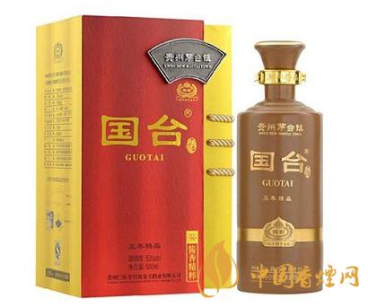 國(guó)臺(tái)五年精品53°500ml